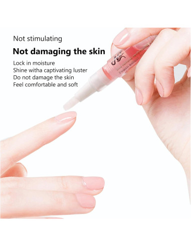 Bolígrafo Aceite Cutículas 6PCS Frutas - Hidratante Uñas