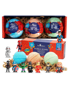 Bolas de Baño Superhéroe Two Sisters - Paquete de 3