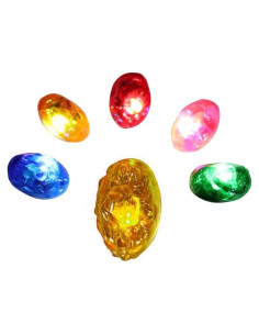 Gemas de Reemplazo LED Guantelete Iron Man Thanos Niños
