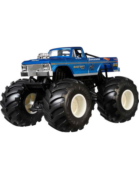 Camión Monstruo Hot Wheels Bigfoot 1:24 Juguete Coleccionable