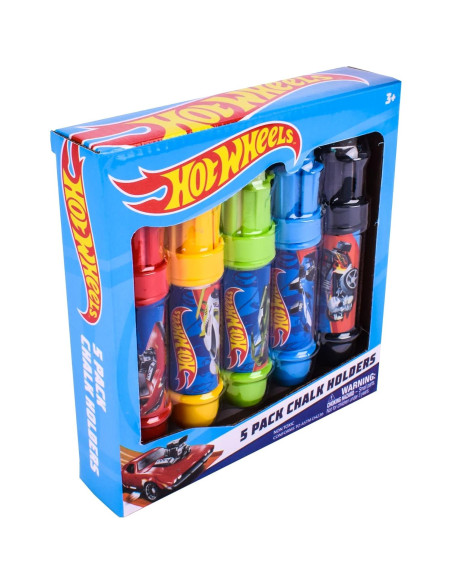 Sostenedores de Tiza Jumbo Hot Wheels Sunny Days | 5 Piezas