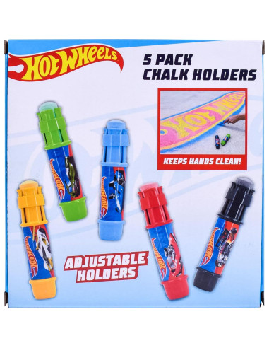 Sostenedores de Tiza Jumbo Hot Wheels Sunny Days | 5 Piezas