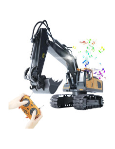 Excavadora RC GoolRC 1:20 Control Remoto 11 Canales
