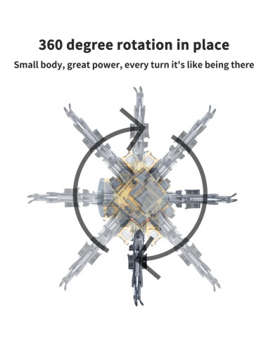 Excavadora RC GoolRC 1:20 Control Remoto 11 Canales