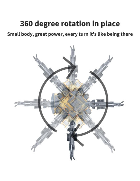Excavadora RC GoolRC 1:20 Control Remoto 11 Canales