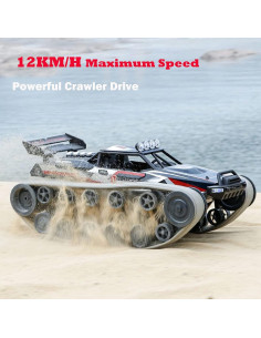 Tanque RC GoolRC 1/12 Control Remoto 2.4GHz Rojo 2