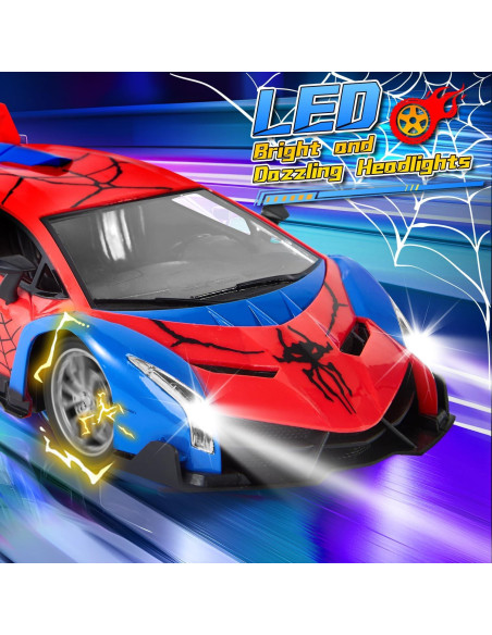 Auto a Control Remoto Sunhorse Araña 1:14 con Luces LED