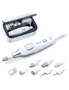 Beurer MP42 Taladro de Uñas Eléctrico 7-en-1 con Luz LED