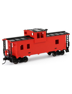 Caboose de Visión Amplia Evemodel C8763 Escala HO 1:87 Rojo