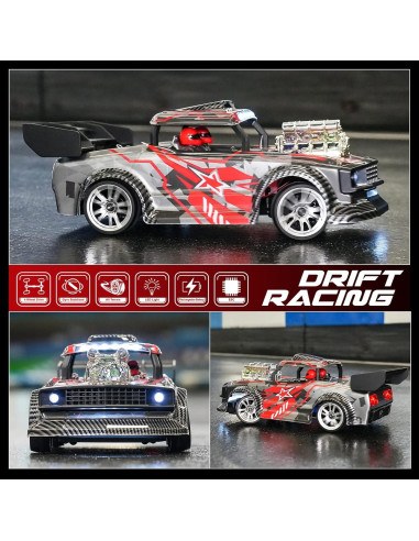 Coche RC Drift GoolRC 1:16 4WD 30km/h Control Remoto