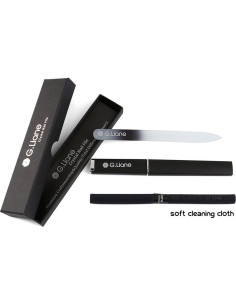 Lima de Uñas de Cristal G.Liane Doble Cara con Estuche 2