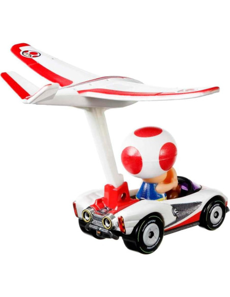 Hot Wheels Mario Kart Toad P-Wing Die-Cast 2021