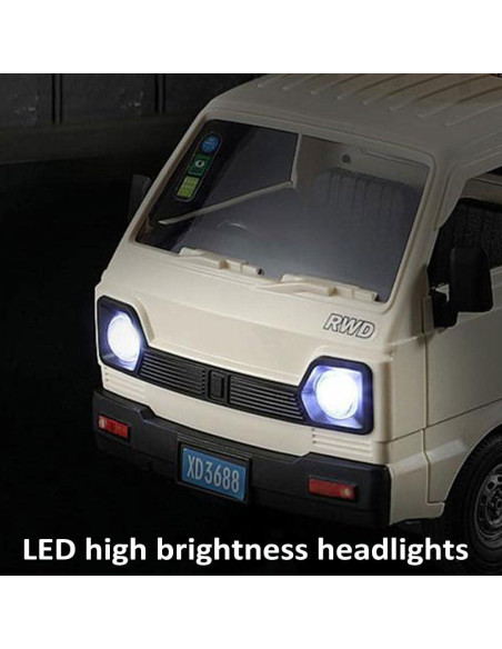 Camión Transportador RC GoolRC 1:16 con Rocío y Luz LED