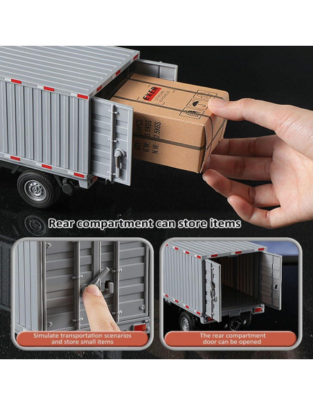 Camión Transportador RC GoolRC 1:16 con Rocío y Luz LED