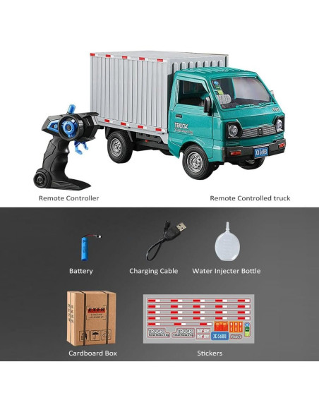 Camión Transportador RC GoolRC 1:16 con Rocío y Luz LED
