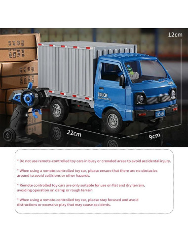 Camión Transportador RC GoolRC 1:16 con Rocío y Luz LED