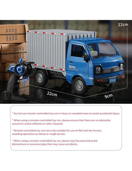 Camión Transportador RC GoolRC 1:16 con Rocío y Luz LED