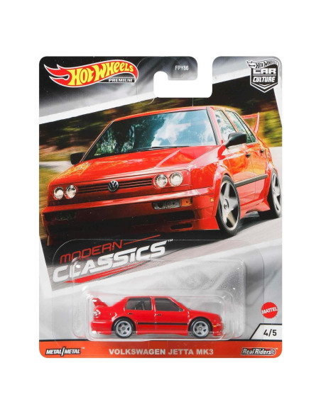 Hot Wheels Volkswagen Jetta Mk3 1:64 Coleccionable Mattel