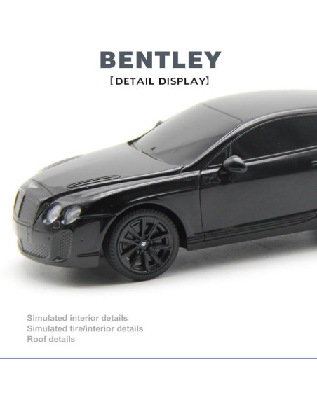 Auto RC Vinie Bentley GT Supersport 1:24 con Luces LED