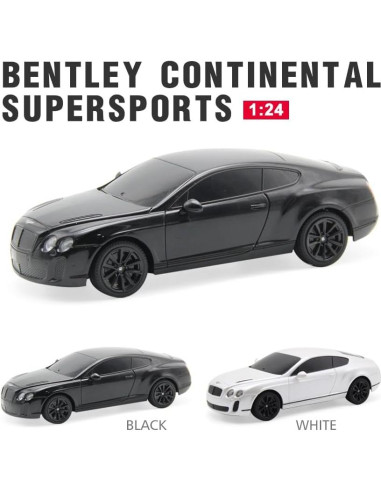 Auto RC Vinie Bentley GT Supersport 1:24 con Luces LED