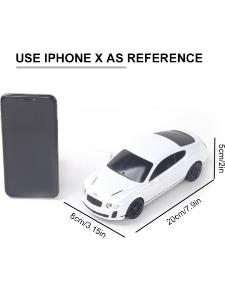 Auto RC Vinie Bentley GT Supersport 1:24 con Luces LED