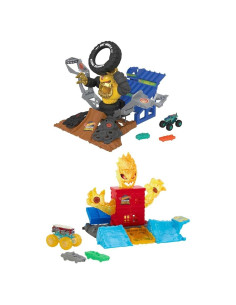 Set Hot Wheels Monster Trucks Mega-Wrex vs. Crushzilla 1:64