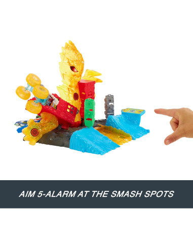 Set Hot Wheels Monster Trucks Mega-Wrex vs. Crushzilla 1:64