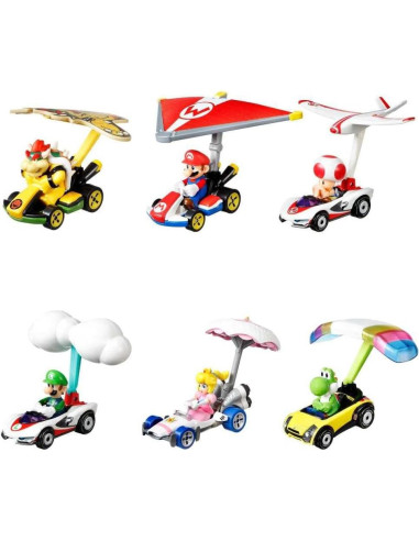 Hot Wheels Mario Kart Toad P-Wing Die-Cast 2021