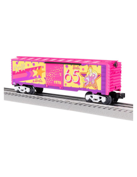 Tren de juguete Lionel Barbie 65 Aniversario O Gauge 1970s
