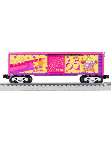 Tren de juguete Lionel Barbie 65 Aniversario O Gauge 1970s