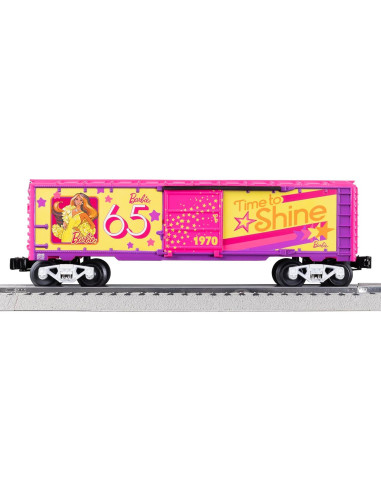 Tren de juguete Lionel Barbie 65 Aniversario O Gauge 1970s