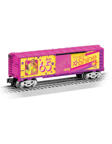 Tren de juguete Lionel Barbie 65 Aniversario O Gauge 1970s
