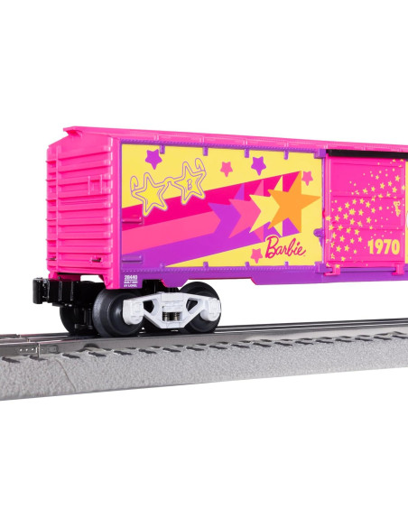 Tren de juguete Lionel Barbie 65 Aniversario O Gauge 1970s
