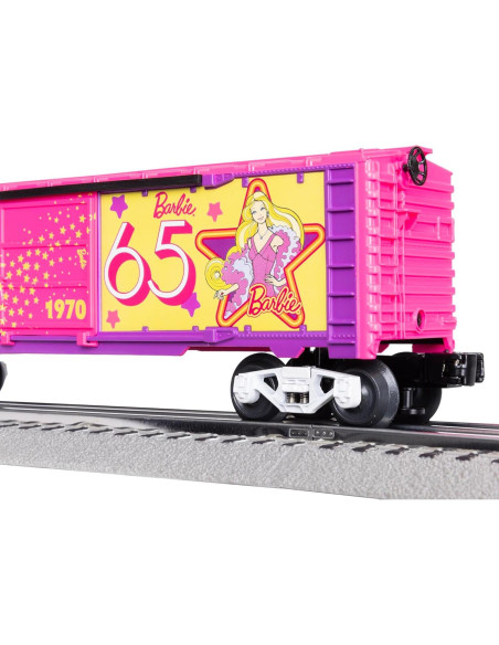Tren de juguete Lionel Barbie 65 Aniversario O Gauge 1970s