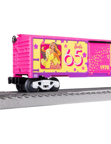 Tren de juguete Lionel Barbie 65 Aniversario O Gauge 1970s