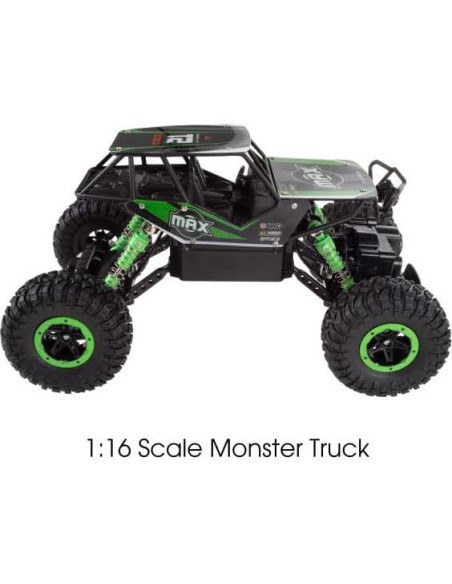 Camión Monster Truck RC Hey! Play! 1:16 Todo Terreno
