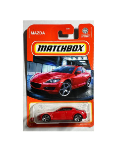 Matchbox 2024 Mazda RX-8 Rojo 1:64 Coleccionable