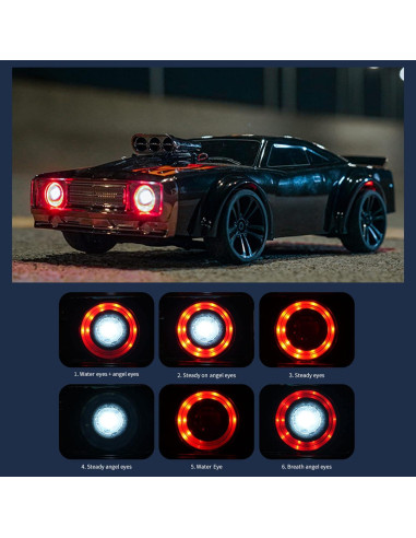 Coche Drift RC GoolRC 1:16 4WD 35KM/h con Luces LED