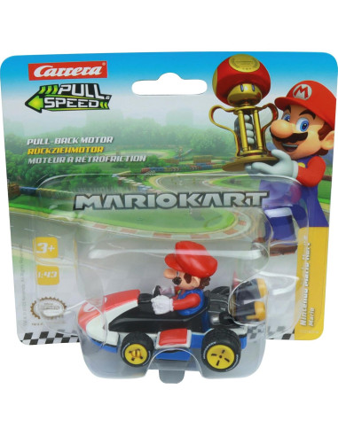 Carrera Pull & Speed Mario Kart 1:43 Vehículo Juguete