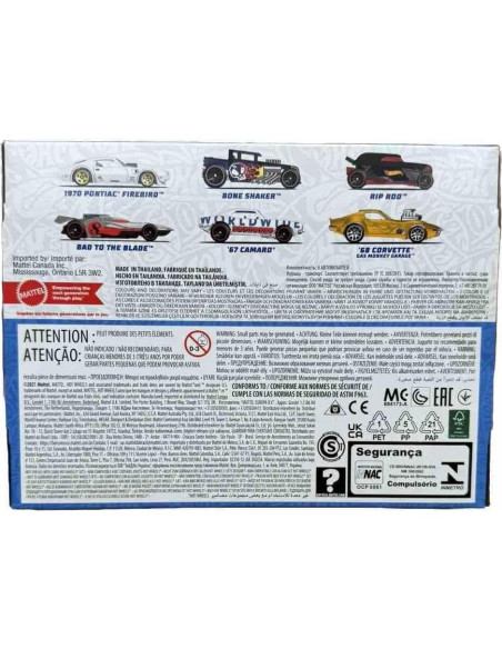 Hot Wheels 2024 Paquete Leyendas 6 Autos 1:64 Mattel