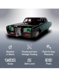 Modelo a Escala 1:32 Black Beauty Green Hornet Polar Lights 2