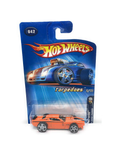 Hot Wheels Mattel 2005 Dodge Charger Naranja 1:64 Fundición