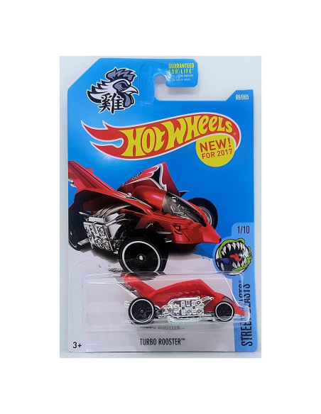 Coche Hot Wheels Gallo 1:64 Rojo Bestias Urbanas 2017