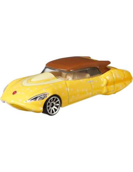 Hot Wheels Coche Coleccionable Disney Belle 1:64 Mattel