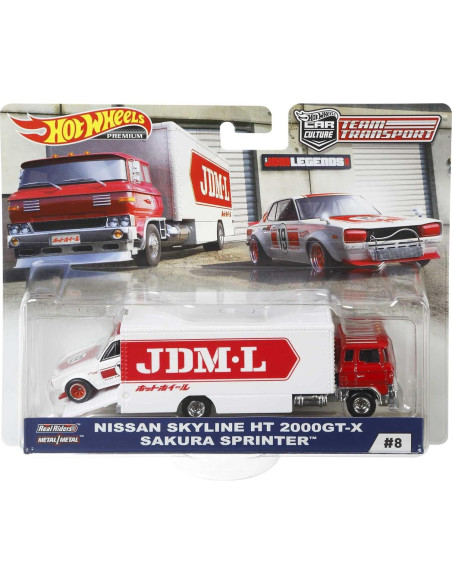 Vehículo Hot Wheels Sakura Sprinter 1:64 Detalles Realistas