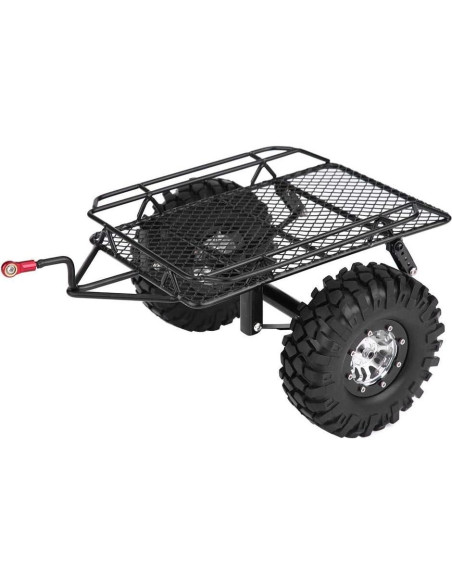 Remolque Volcador RC Dilwe 1/10 para D90/SCX10 - Metal