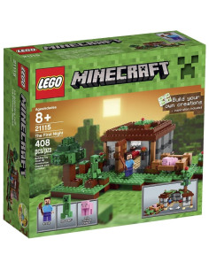 LEGO Minecraft 21115 La Primera Noche - 408 Piezas 2