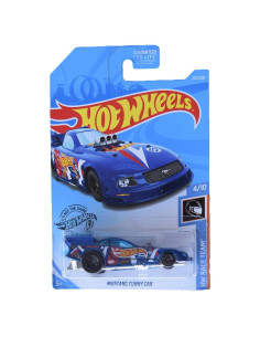 Hot Wheels Mustang Funny Car 1:64 Azul Coleccionable