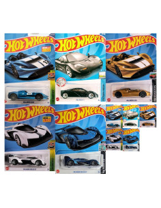 Hot Wheels McLaren 1:64 Escala 5 Coches Mattel