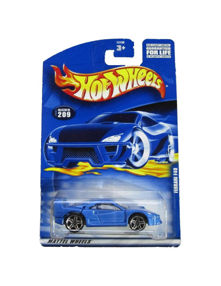 Coche Coleccionable Hot Wheels Ferrari F40 1:64 Mattel